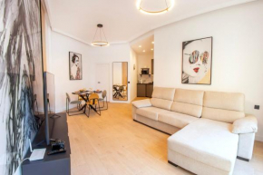 Trendy apartment with a heated pool and near Aqualand, 1A